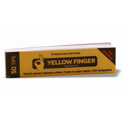 Piteira de Papel Yellow Finger - The Original